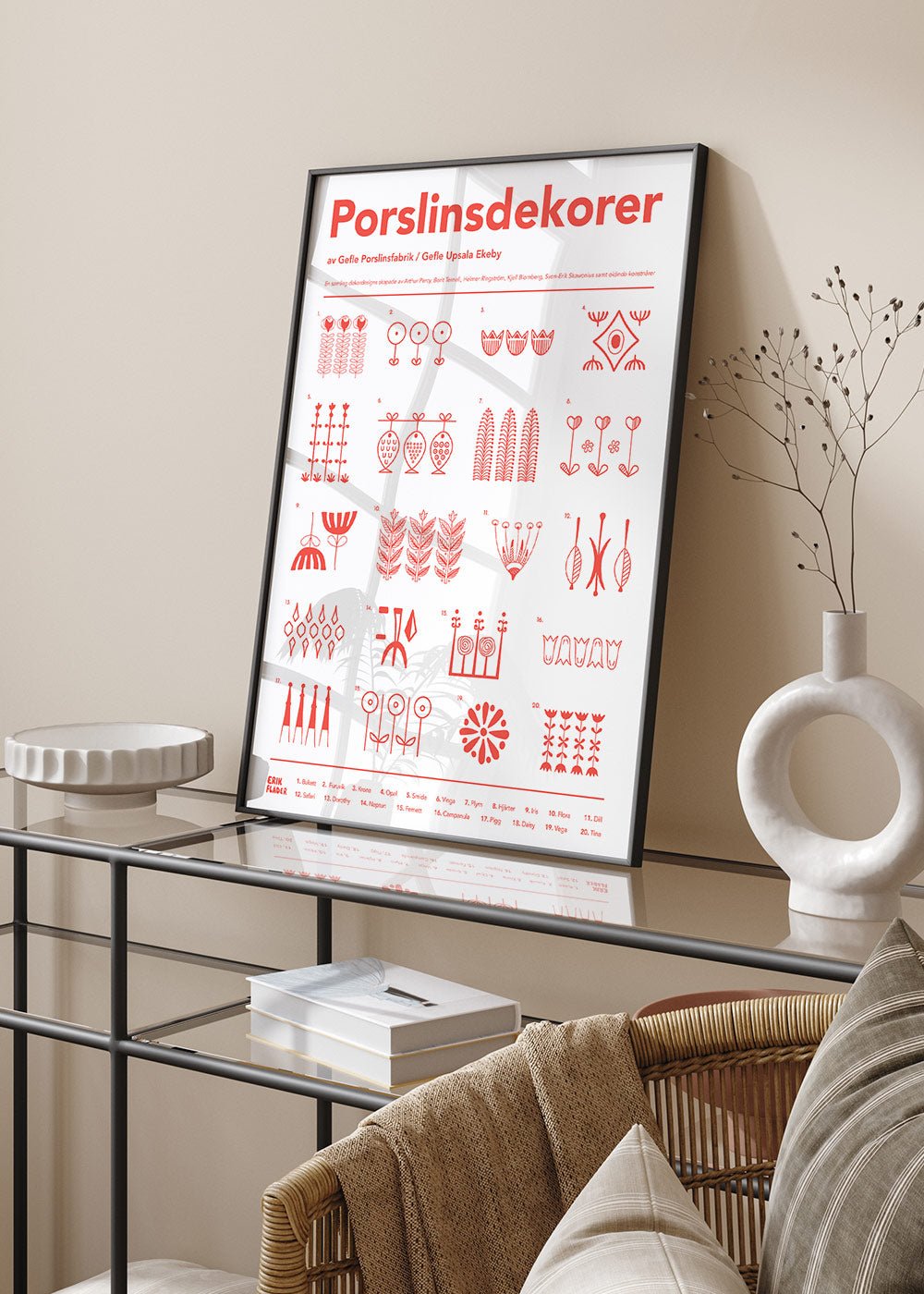 Porslinsdekorer Poster - #shop_name