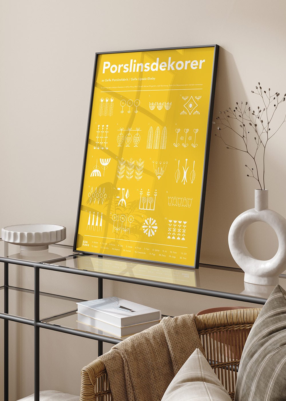 Porslinsdekorer Poster - #shop_name