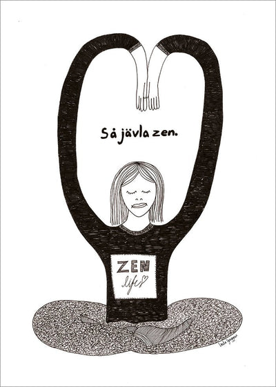 Joten Damn Zen -juliste