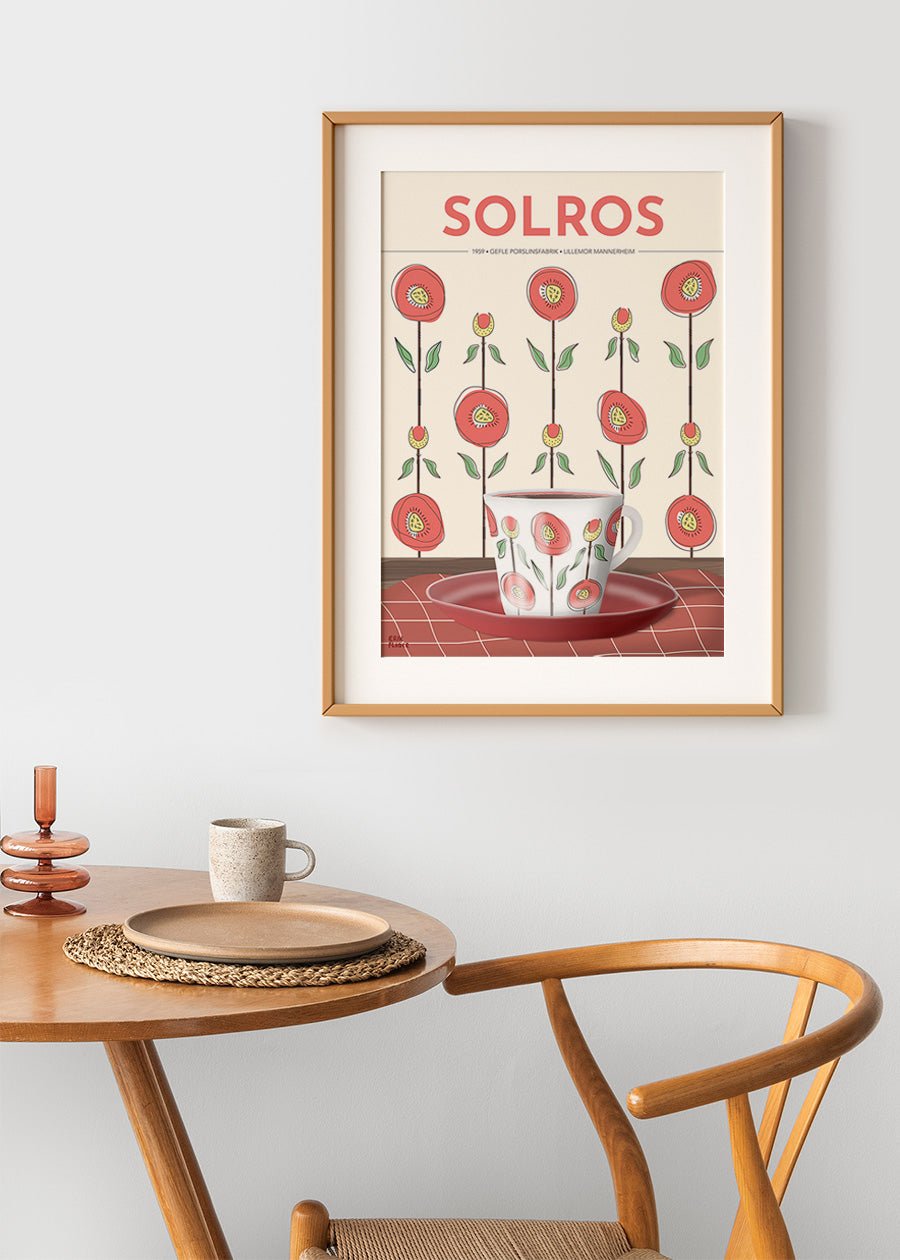 Solros Kaffekopp Gefle Poster - #shop_name