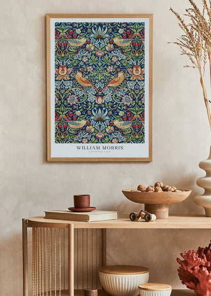 Strawberry Thief - William Morris Poster