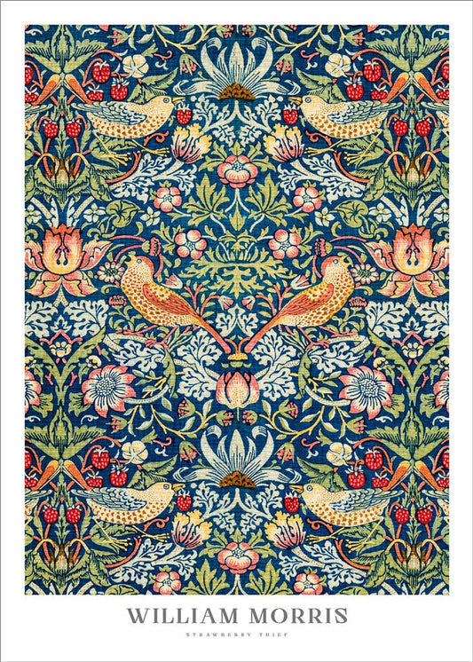 Erdbeerdieb – William Morris Poster