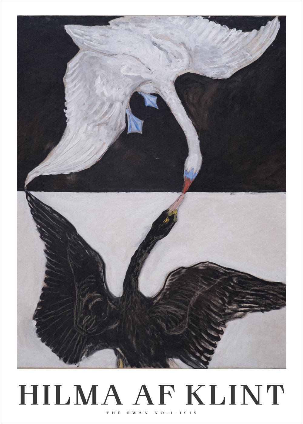 Der Schwan Nr. 1 - Hilma af Klint Poster