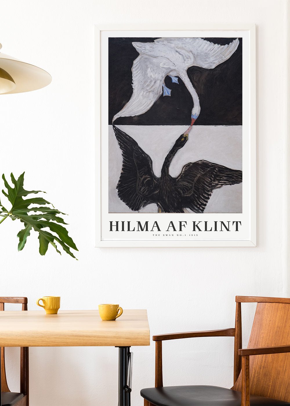 Der Schwan Nr. 1 - Hilma af Klint Poster