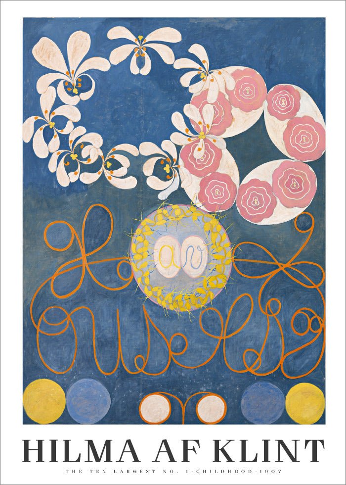 Die zehn größten Nr. 1 – Kindheit – Hilma af Klint Poster