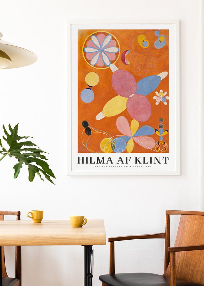 The ten largest No. 4 - Youth - Hilma af Klint Poster