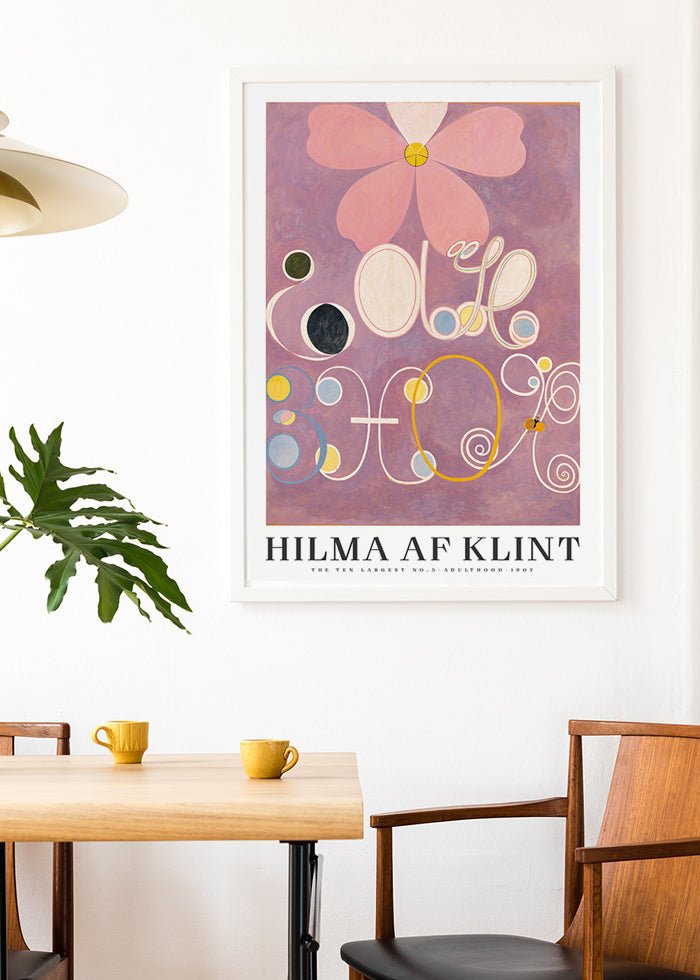 The ten largest No. 5 - Adulthood - Hilma af Klint Poster