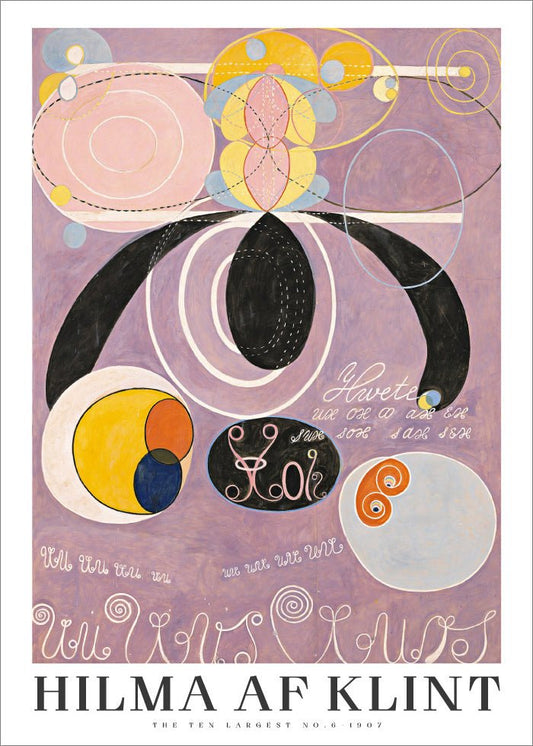 Die zehn größten Nr. 6 – Hilma af Klint-Poster