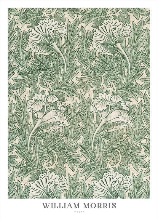 Tulpe - William Morris Poster