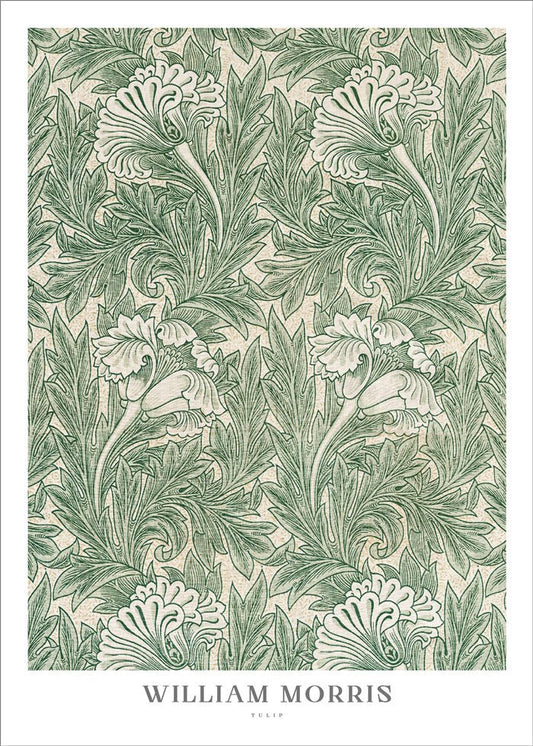 Tulip - William Morris Poster