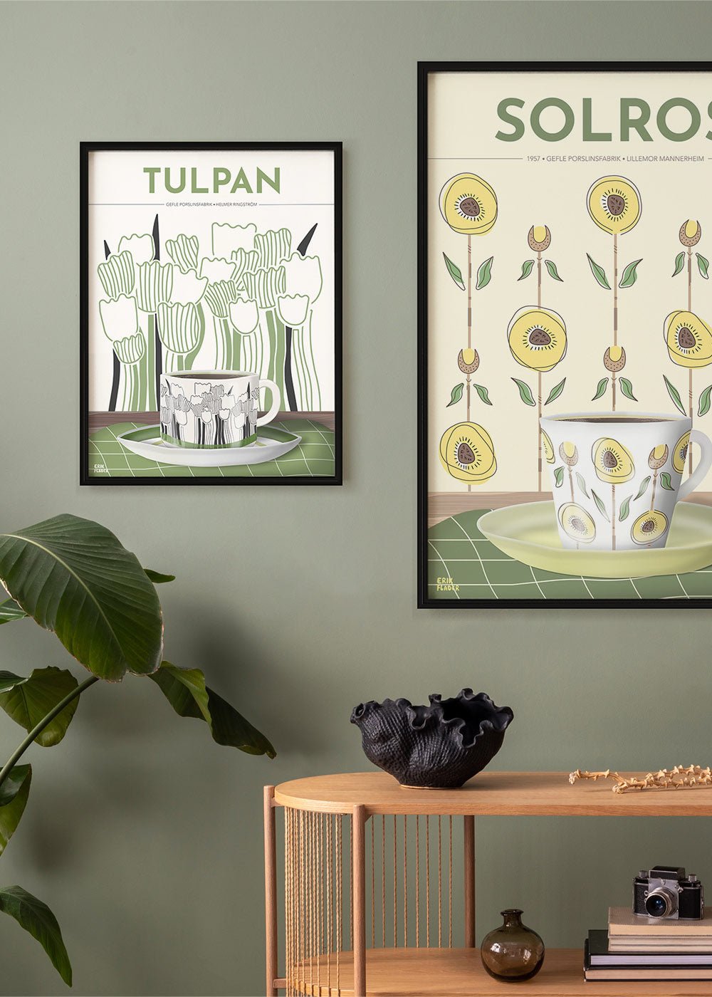 Tulpan Gefle Kaffekopp Poster - #shop_name