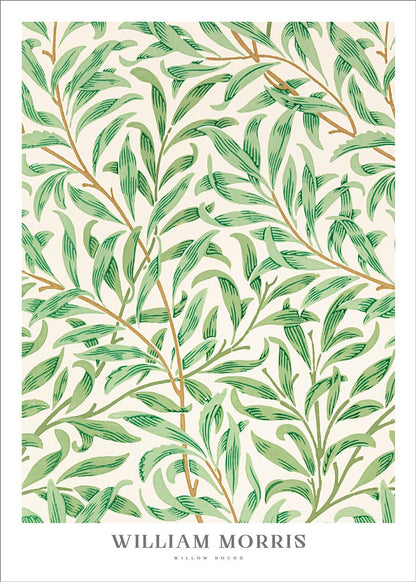 Willow Bough - William Morris Poster