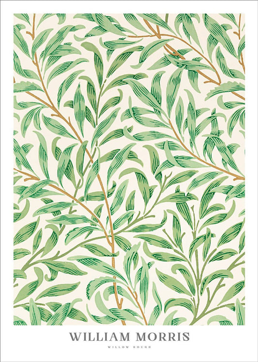 Willow Bough – William Morris Poster