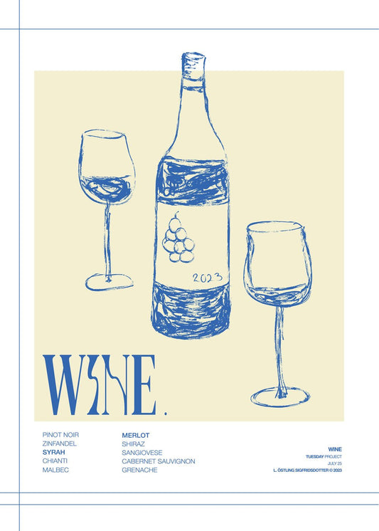Wine Poster - #shop_name